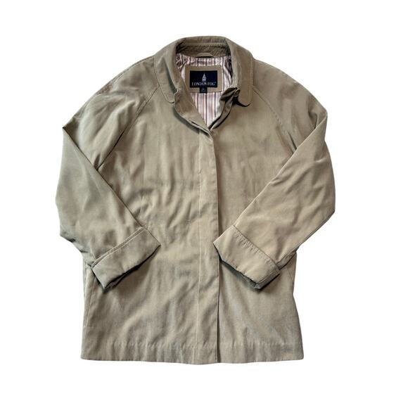 London Fog Lightweight Jacket/Blazer/overcoat size women's LP -  Large Petite - Picture 2 of 16